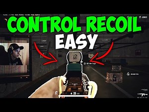 How To IMPROVE And CONTROL Your RECOIL In PUBG (PUBG Console)
