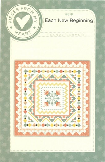 Each New Beginning Quilt Printed Pattern - Etsy