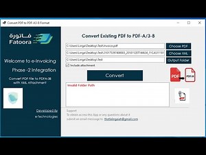 How to Convert PDF to PDF/A C# (Convert Pdf To Pdfa3-b In Seconds for ZATCA Integration Phase 2!)