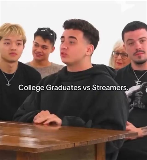 College Graduates vs Streamers - iFunny