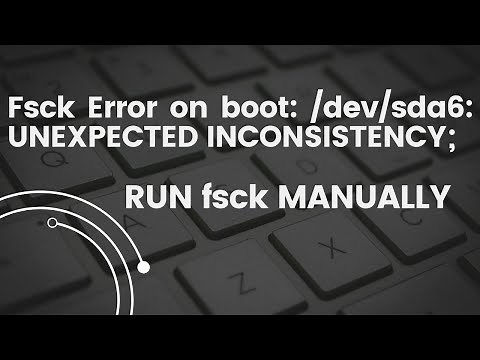 Root Filesystem Requires A manual fsck Ubuntu || Run fsck Manually || Repair Filesystem Ubantu