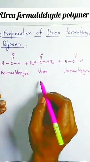 Preparation of urea formaldehyde polymer
