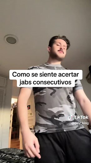 Cómo acertar jabs consecutivos en boxeo