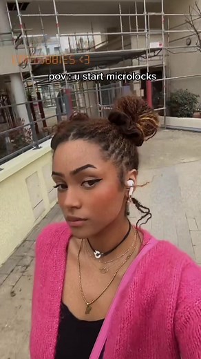 🫶🏾 #microlocks #microlocsjourney #microlocksinstallation #hair #newjourney