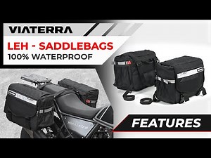 ViaTerra LEH Saddle Bag For Bike | 100% Waterproof Saddle Bags | Feature Video | ViaTerra Gear