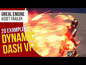 UE5 l Dynamic Dash Niagara Effects Pack l Unreal Engine 5 (Trailer)