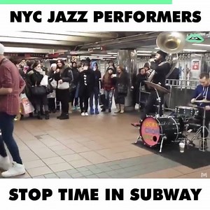 191K views | Put your headphones on and party with these amazing New York subway jazz performers! Nameless Network: Smile See more here: Lucky Chops | Mom Life & | Facebook