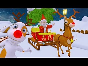 Jingle Bells | Christmas Songs | Christmas Cartoon | Baby Music & Nursery Rhymes for Kids Collection