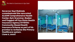 This week in governance in Oyo State. What areas of governance do you want the Governor Seyi Makinde-led administration to improve on as he begins his second year in office? | Oyo State Government Feedback