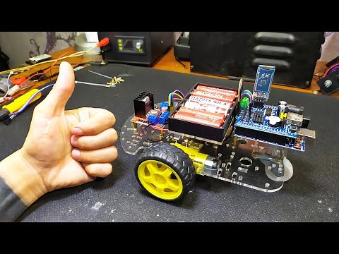 Сборка Bluetooth робота RoboCar-3 на Arduino UNO