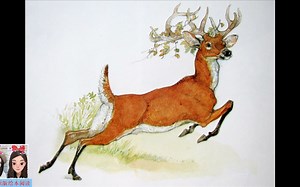 【英文绘本阅读】伊索寓言: 水塘边的雄鹿 Aesop's Fables: the stag and his reflection