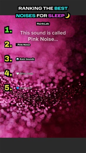 RANKING THE BEST SLEEP SOUNDS (PT. 1)😴🌙