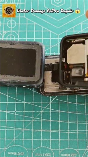 Water Damage GoPro Repair 😱 #repair #diy #shorts