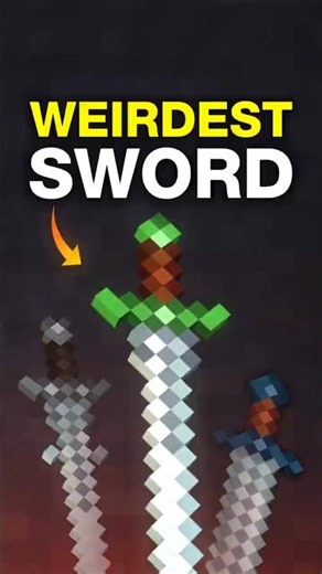 WEIRDEST SWORD in Minecraft Dungeons #minecraftdungeons