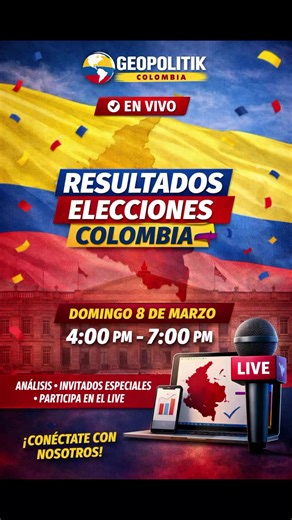 Resultados Elecciones Colombia 8 de marzo en Vivo