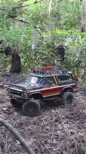Nothing Beats a Good Retro Bronco! Traxxas TrX4 #RCCrawler #RCCrawling #RC4WD #RCTruck #RCScale
