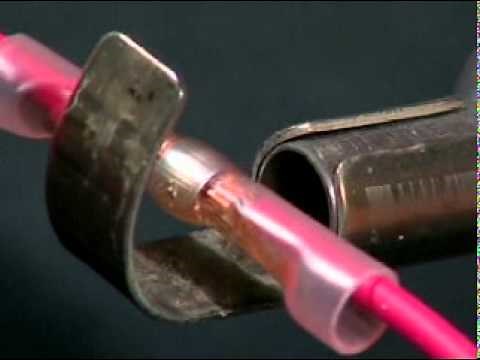 Solder Heat Shrink Terminal Installation