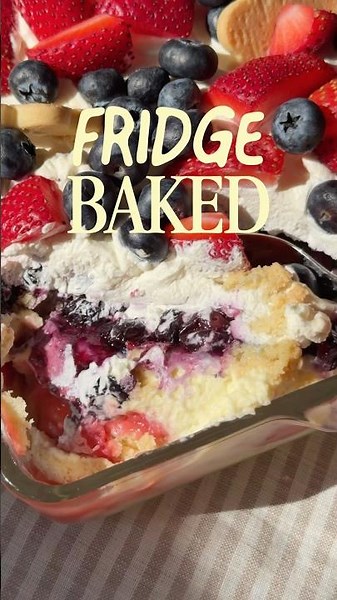 Fridge Baked Ep. 1: Berry Chantilly Cake Pudding!