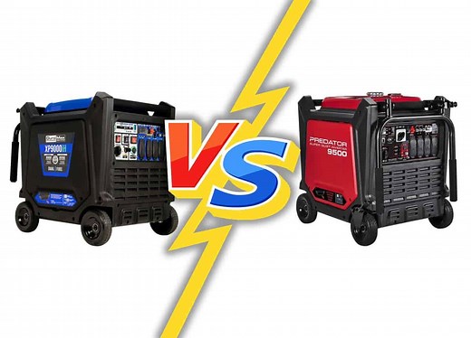 DuroMax XP9000iH VS Predator 9500 - Spec & Feature Comparison