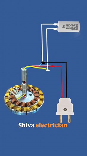 1.1M views · 500 reactions | Ciling fan Connection diagram   #viral #electrician #electrical #electronicmusic #electricianwork11 #electronic #instamood #explore #viralvideos #instagram #reelitfeelit❤️❤️ #facebook #réel | Shiv Shankar Raman | Facebook