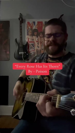 ⁠‪@poison8111‬ ‪@BretMichaelsOfficial‬ #poison #everyrosehasitsthorn #cover #singing #bretmichaels