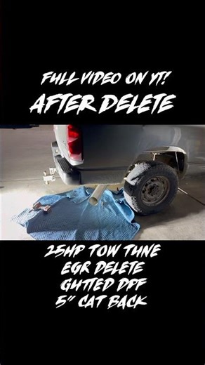 Stock VS Deleted sound comparison! 6.7 Cummins