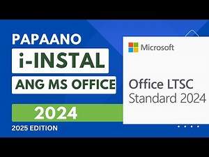 Paano Mag install ng Microsoft Office 2024?