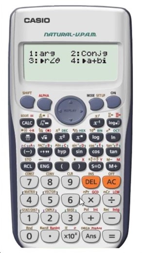 Conjugate of Complex Numbers using a Calculator