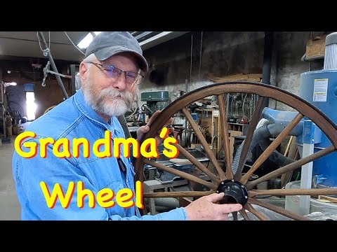 Old Looking - New Wheel For a Grandma's Kitchen | Engels Coach Shop