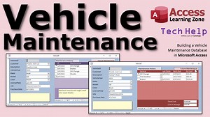 Vehicle Maintenance in Microsoft Access - Computer Learning Zone