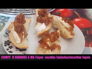 Confit d oignons a ma façon 😊