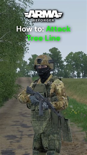 How to attack tree lines in #armareforger #gaming #pc #ps5 #xbox #gameplay #tactics #tutorial #howto