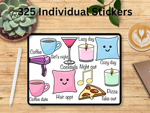 Essential Everyday Life Digital Stickers, Goodnotes Stickers, Onenote Stickers, Digital Panner Stickers, PNG - Etsy UK