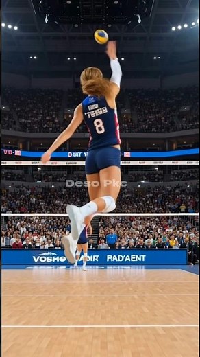 Unbelievable Vertical! This Volleyball Jump Will Blow Your Mind 😱