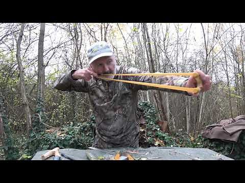 Fabriquer un lance pierre avec une fourche de bois