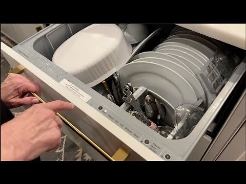 How to turn on a Fisher and Paykel Drawer Dishwasher