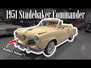 1951 Studebaker Commander "Bullet Nose" Convertible