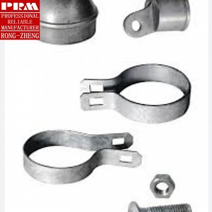 [Hot Item] Heavy-Duty Galvanized Chain Link Fence Gate Post Hinge Locks