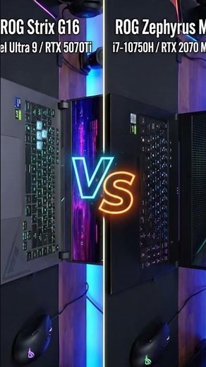 RTX 2070 vs 5070Ti! Upgrading to ASUS ROG Strix G16 from Zephyrus M15