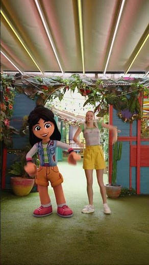 Can you keep up? 🤔 Dance off with Liann! 💕💃🏿 🎵 LEGO Friends #Shorts #Dancing #Liann