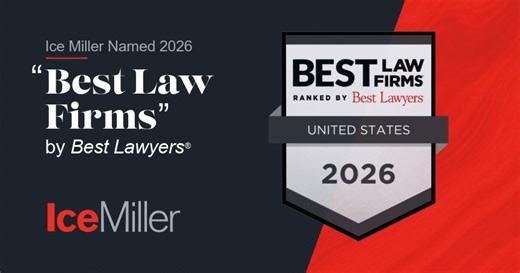 We’re proud to be recognized again! Ice Miller LLP has been ranked in 114 practice areas in the 2025 “Best Law Firms” list by Best Lawyers, including 23 nationally ranked practices, 4 National Tier 1 rankings, and 91 metropolitan rankings, with 59 Tier 1 honors. These rankings reflect the depth of our experience, the strength of our client relationships, and the dedication of our teams across the firm. https://ow.ly/YcV750XnMoV | Ice Miller LLP