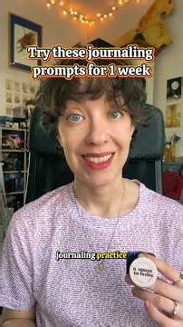 Journaling prompts for creative writers ✍️ #authortube #journaling
