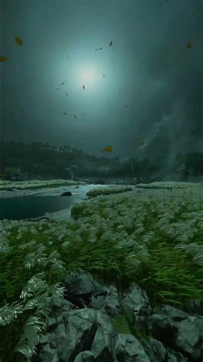 The Wind Howls Through the Night | AI Nature Cinematic 4K #ainature #cinematicai