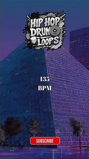 Hard Trap Beat 135 BPM 🎹 Drum Loop #Shorts