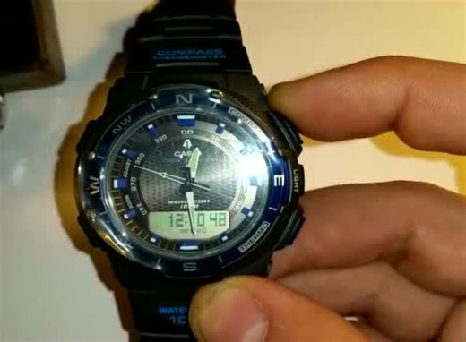 casio sgw500h设置