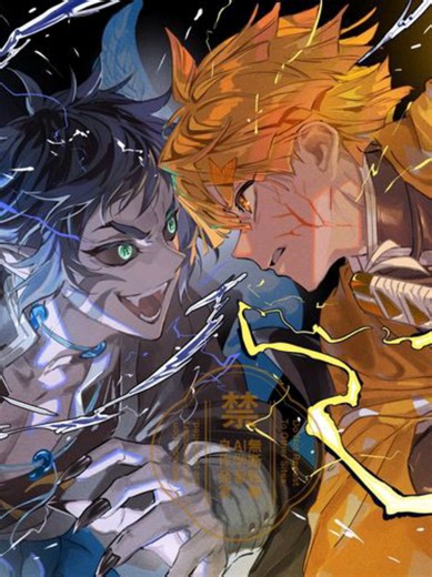 Zenitsu vs Kaigaku: Epic Showdown in Demon Slayer