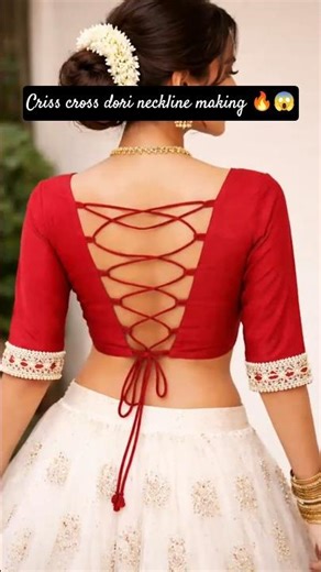 99% People Don’t Know This Zig Zag Neck Hack 🤯✂️#ytshorts #blouse #neckdesign