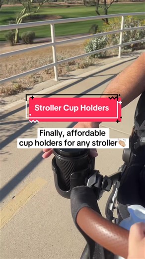 One of the simplest stroller upgrades that makes every walk easier ☕️👶 These universal stroller cup holders keep your coffee, water bottle, or tumbler secure so you’re not juggling drinks while pushing the stroller. Perfect for walks, errands, park days, and everyday mom life. @BUNDLEPRO #momlife #newmomlife #momlifehacks #babygear #momtok