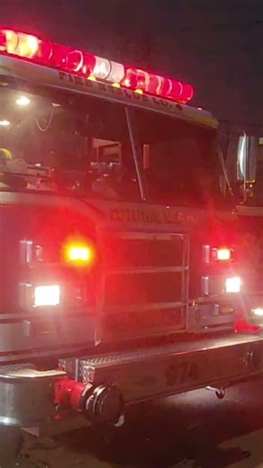 totowa nj new truck 974 squad 4, just put in service with deck gun.
