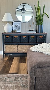 7.4K views · 14 reactions | Unorganized toy storage to organized cute toy storage in our living room. In a perfect world we would have a play room… but that’s not an option. This year I’m making spaces more functional for our family and for me! You can have a cute home + still have toys! . . . #walmart #walmarthome #organizedhome #toyorganization #homeorganization #homeinterior #homeinspo #storagesolutions | Eden Home | Facebook